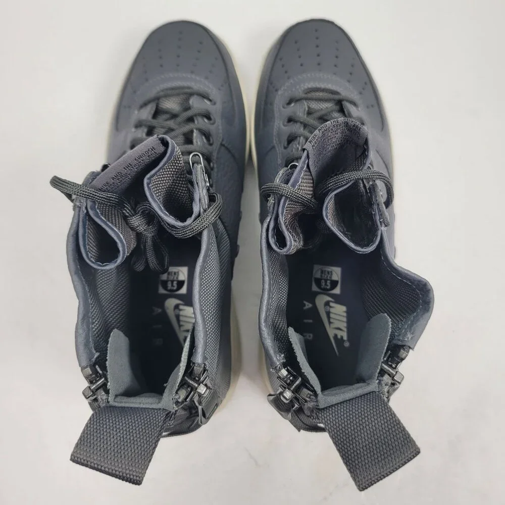 Nike SF Air Force 1 Mid Men's Dark Grey Sneakers 917753-004 US Size 9.5 - Picture 5 of 8